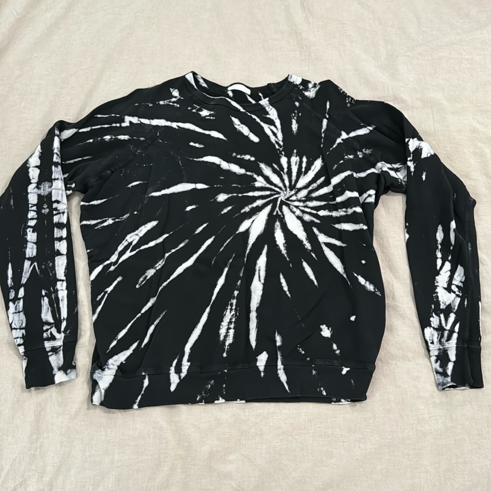 Tie dye crewneck sweatshirt